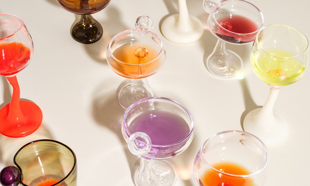 Glasses and cups by Helle Mardahl