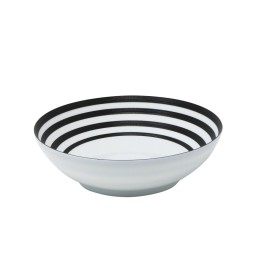 J.L Coquet, Hémisphère Black Bakelite, Salad bowl, large