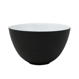 J.L Coquet, Hémisphère Black Bakelite, Salad serving bowl, maxi