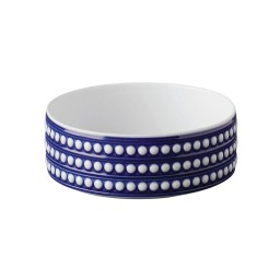 L'Objet, Perlée bleu, Deep bowl, medium
