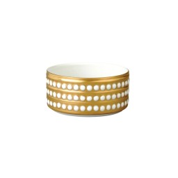 L'Objet, Perlée gold, Deep bowl, small