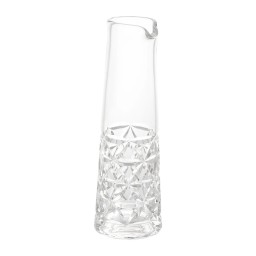 Cristallerie de Montbronn, Rome, Water pitcher, clear