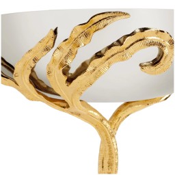 L'Objet, Fern Holloware, Bowl on stand