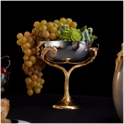 L'Objet, Fern Holloware, Bowl on stand