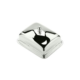 Schiavon, Essentia table accessories, silver plated, Rectangular butter dish