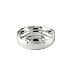 Schiavon, Essentia plates and bowls, silver plated, Round bowl