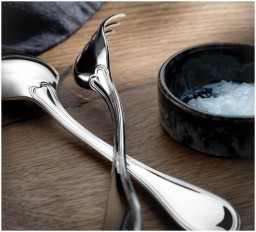 Robbe & Berking, Classic-Faden flatware, silver plated, Children's spoon