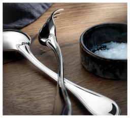Robbe & Berking, Classic-Faden flatware, silver plated, Coffee spoon