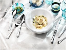 Robbe & Berking, Como flatware, stainless steel, Menu fork