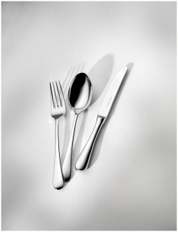 Robbe & Berking, Como flatware, stainless steel, Menu fork