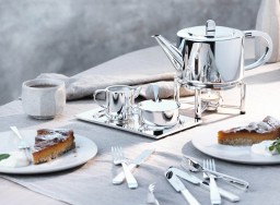 Robbe & Berking, Alta tea and coffee sets, silver plated, Teapot, large