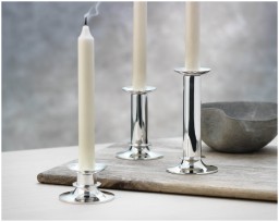 Robbe & Berking, Alta accessories, silver plated, Candlestick, large