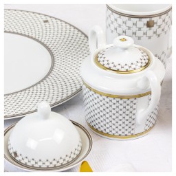 Robert Haviland & C. Parlon, Home Platinum, Dessert plate