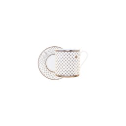 Robert Haviland & C. Parlon, Home Platinum, Coffee cup & saucer