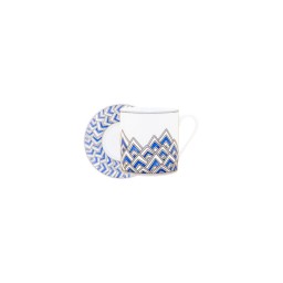 Robert Haviland & C. Parlon, Océan, Coffee cup and saucer