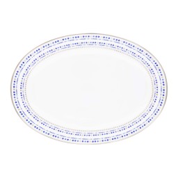 Robert Haviland & C. Parlon, Toscana Indigo, Oval platter, medium