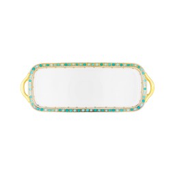 Robert Haviland & C. Parlon, Syracuse Turquoise, Rectangular cake dish