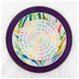 Robert Haviland & C. Parlon, Garden Party, Bread & butter plate