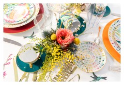 Robert Haviland & C. Parlon, Garden Party, Mug & saucer