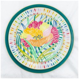 Robert Haviland & C. Parlon, Garden Party, Dessert plate