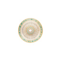 Robert Haviland & C. Parlon, Syracuse Turquoise, Bread and butter plate
