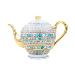 Robert Haviland & C. Parlon, Syracuse Turquoise, Tea pot 12 cups