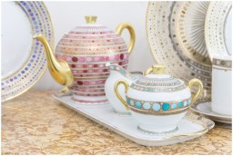 Robert Haviland & C. Parlon, Syracuse Turquoise, Tea pot 12 cups