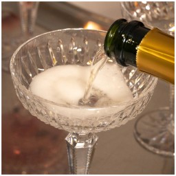 Cristallerie de Montbronn, Mélodie, Champagne glass