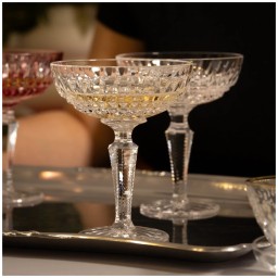 Cristallerie de Montbronn, Mélodie, Champagne glass