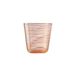 Nason Moretti, Twist glasses, Wine glass, orange