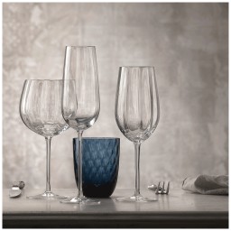 Nason Moretti, Tolomeo glasses, White wine glass, optic
