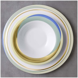 Fürstenberg, Fluen shifting colors, Dinner plate