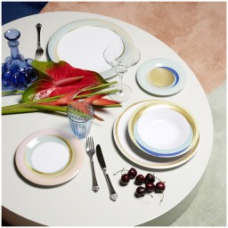 Fürstenberg, Fluen shifting colors, Dinner plate