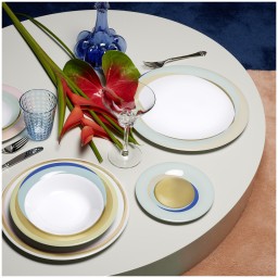 Fürstenberg, Fluen shifting colors, Dinner plate