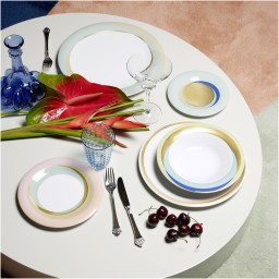 Fürstenberg, Fluen shifting colors, Presentation plate