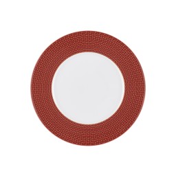 Fürstenberg, Carlo tessuto, Breakfast plate, red