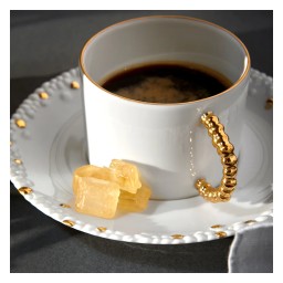 L'Objet, Haas Mojave Gold, Tea saucer