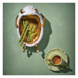 L'Objet, Haas Mojave Matcha Gold, Tea saucer