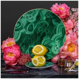 L'Objet, Malachite, Small dish