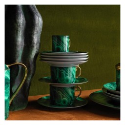 L'Objet, Malachite, Tea saucer