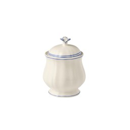 Gien, Filet Bleu, Sugar bowl