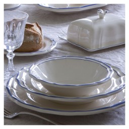 Gien, Filet Bleu, Sugar bowl