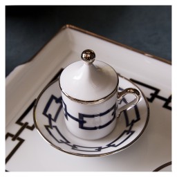 Ginori 1735, Catene, Zaffiro, Tea saucer