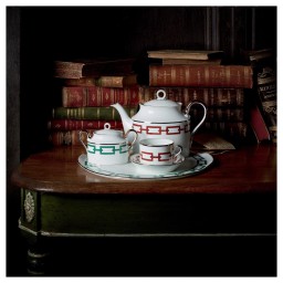 Ginori 1735, Catene, Scarlatto, Tea saucer