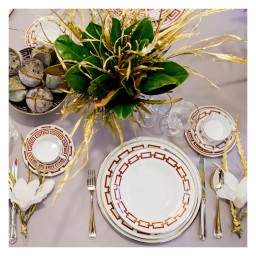 Ginori 1735, Catene, Scarlatto, Tea saucer