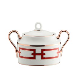 Ginori 1735, Catene, Scarlatto, Sugar bowl