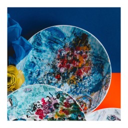 Bernardaud, Les Bouquets de Fleurs - Marc Chagall, Sugar bowl