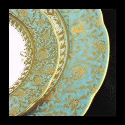 Bernardaud, Eden turquoise, Salad bowl