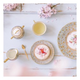 Bernardaud, Eden turquoise, Sugar bowl