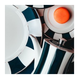 Bernardaud, Galerie Royale Night Blue, Creamer